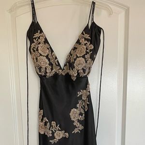Black and Gold full length gown from Windsor originally (Niki brand)